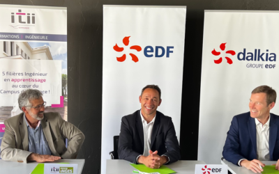 Cap sur l’avenir avec cette convention signée entre l’ITII Normandie, EDF et Dalkia